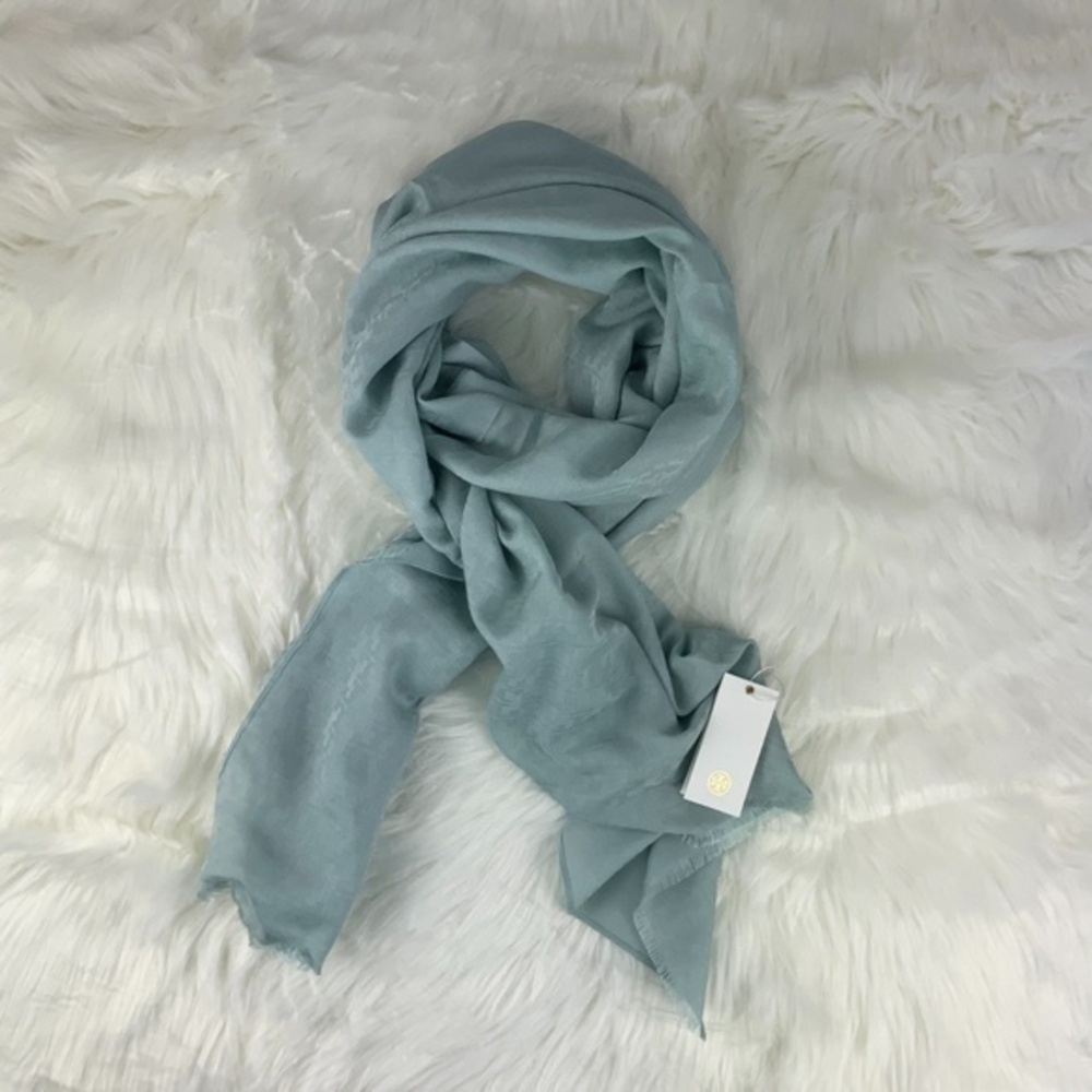 Tory Burch Mosaic Logo Jacquard Scarf